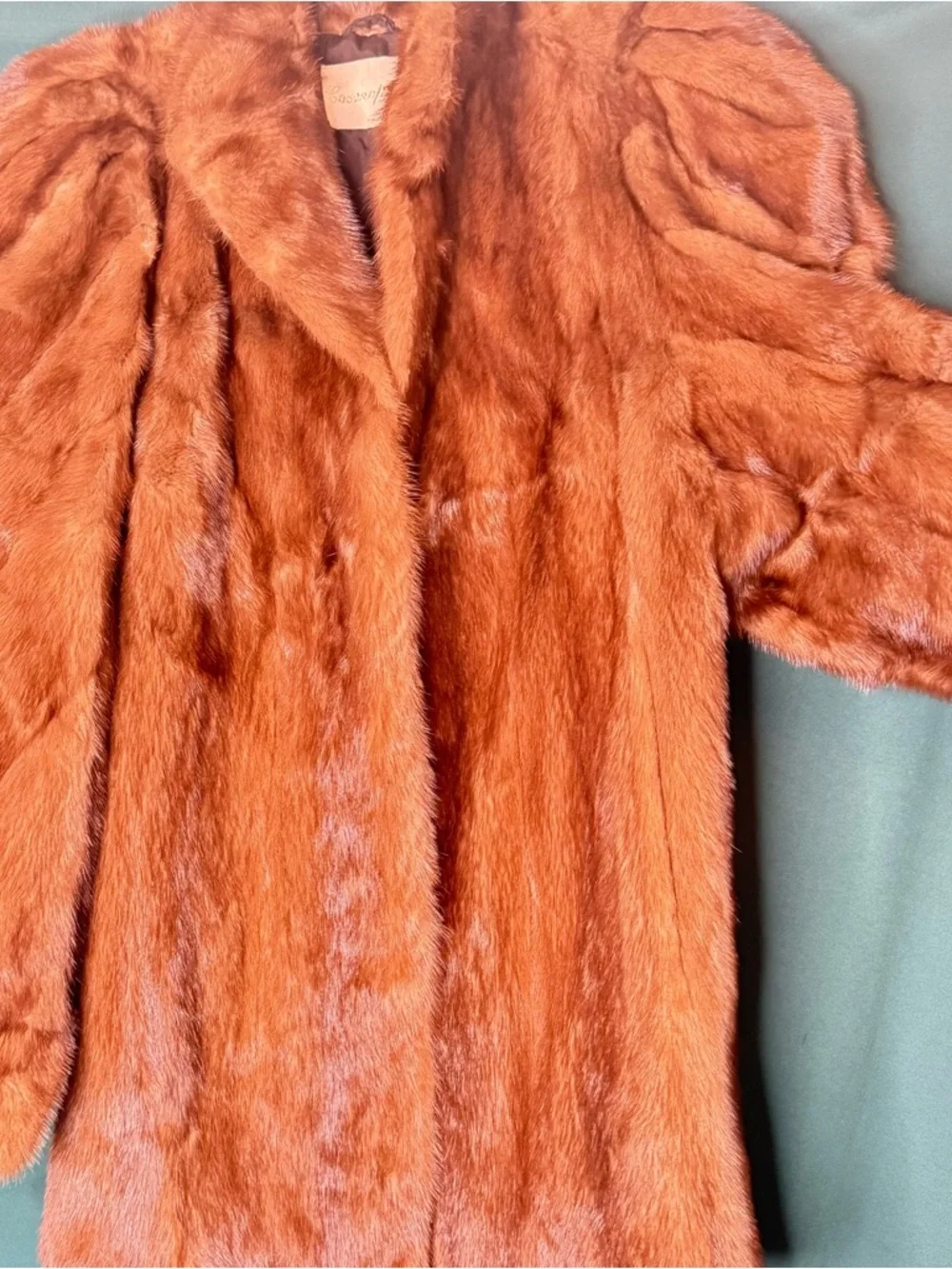 Cosmopolitan Brown Mink Coat - Picture 1 of 5